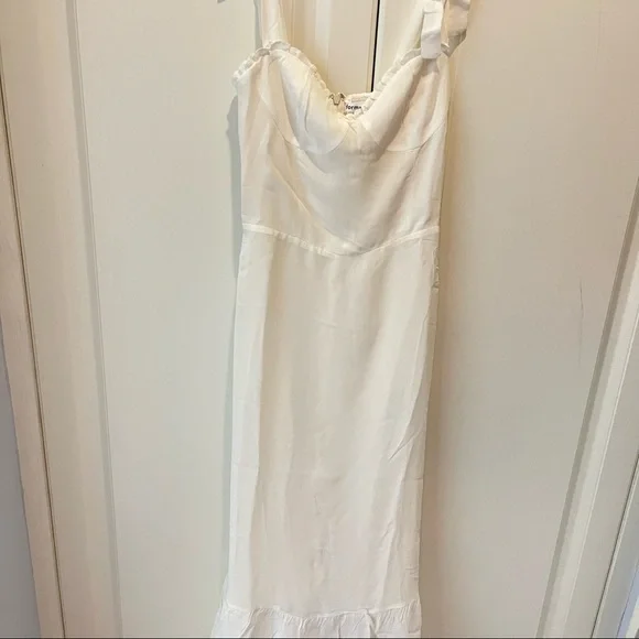 NWOT Reformation Nikita Dress Ivory - www.joarbit.com